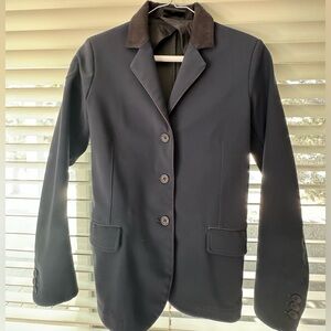 Callaveria Toscana Girl’s Competition Jacket Size 12 in Navy